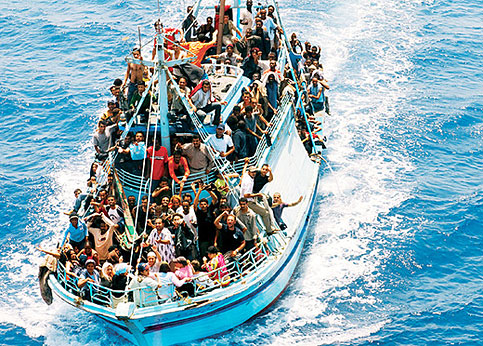 Acque di Lampedusa, 2009.