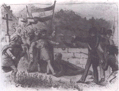 18 agosto 1878, Arcidosso (GR). I carabinieri sparano sul corteo inerme e uccidono Davide Lazzaretti.