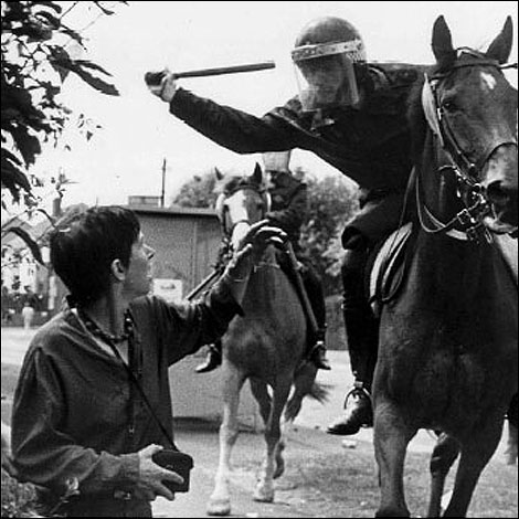 Lesley Boulton at Orgreave