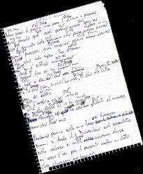 Manoscritto di "Lettera ad Adriano"