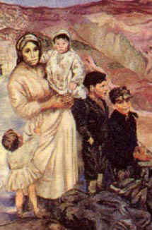 Carlo Levi, Lucania 61, particolare