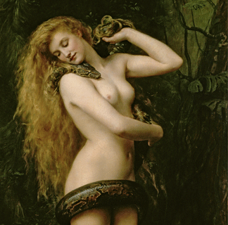 Lilith, John Collier, 1892 (particolare)