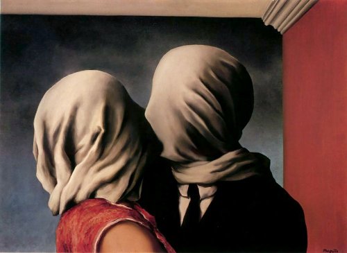 René Magritte, Les amoureux.