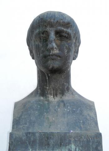 Marco Anneo Lucano. Busto conservato a Cordova, sua città natale.
