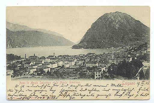 Lugano nel 1905.