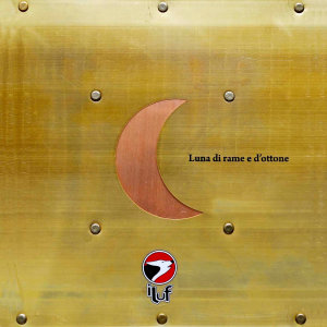 luna di rame e d'ottone