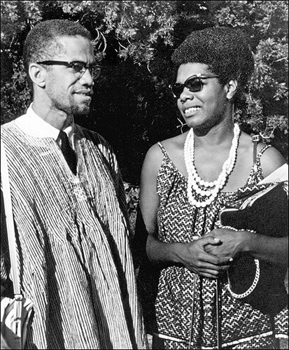 ‎Maya Angelou e ‎Malcolm X‎