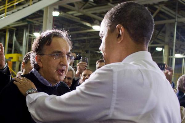 Marchionne e Obama