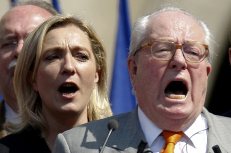 Jean-Marine Le Pen, la bestia bifronte.‎