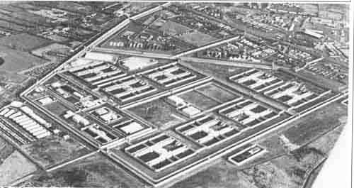 Carcere di Long Kesh, Irlanda del Nord. Lo "H-Block", o Maze.