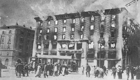 Incendio del Narodni Dom di Trieste, 13 luglio 1920