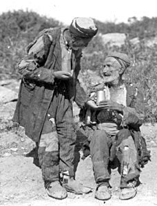 Profughi greci, 1922. Fotografia di Nelly.