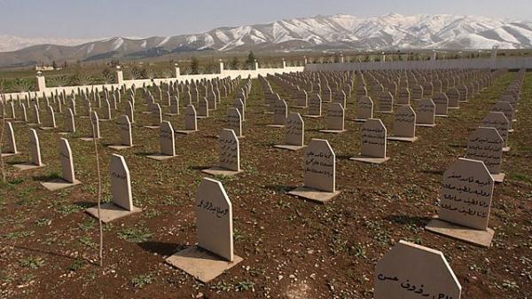 Halabja, Cimitero dei Curdi massacrati nel 1988 con armi chimiche c1