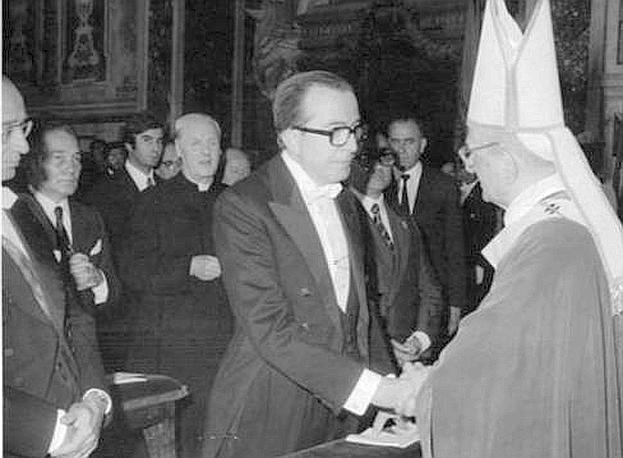 Andreotti e Paolo VI<br />
