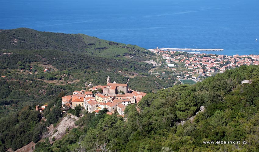 Poggio, Isola d'Elba (con Marciana Marina sullo sfondo)