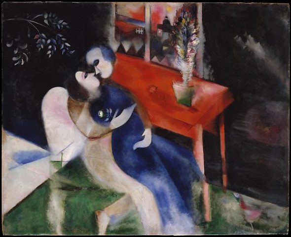  Marc Chagall – The Lovers, 1913  New York , Metropolitan Museum of Art 