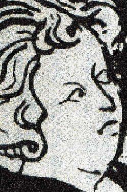 Una presunta immagine di Rutebeuf.