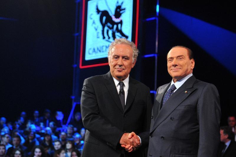 "Servizio Pubblico", La7, 10/1/2013. Michele Berlusconi e Silvio Santoro.
