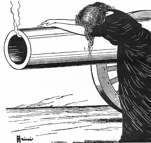 Giuseppe Scalarini (1873-1948), “La Guerra”, 1914.