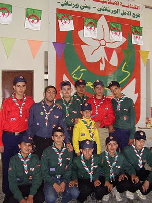 Gruppo di scouts cabili - 2008.