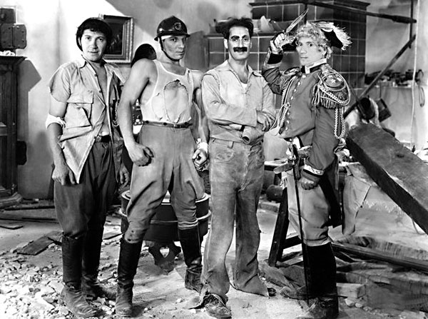 Marx Brothers in “Duck Soup”
