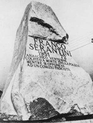 Monumento a Franco Serantini. Pisa.