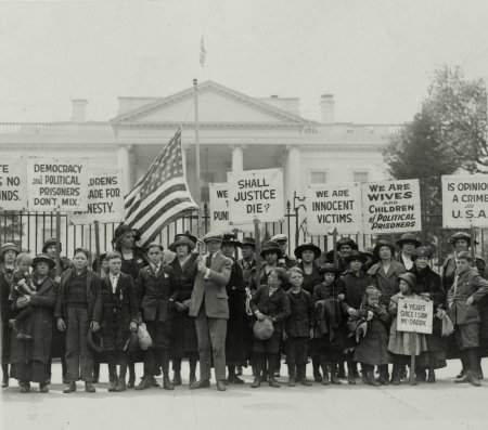 Protesta contro gli arresti in base all’Espionage Act, 1917