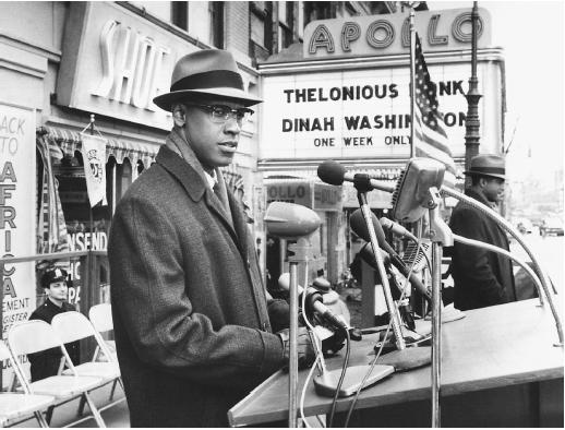 Malcolm X/Denzel Washington<br />
