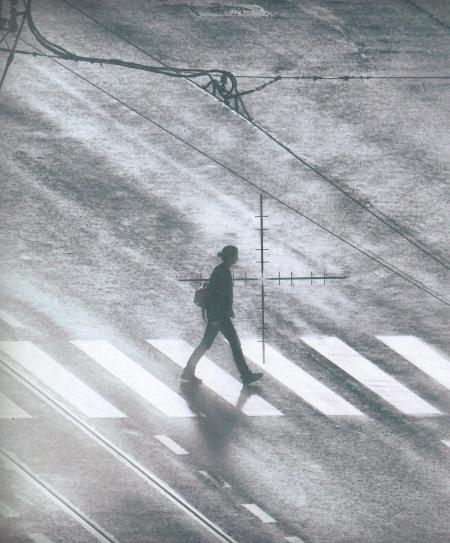 Sniper Alley - Sarajevo - foto tratta dal libro "Shooting in Sarajevo"