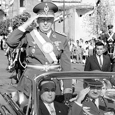 Alfredo Stroessner. Asunción, 14 maggio 1962.