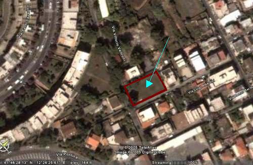 Roma, Tor de&rsquo; Cenci. Veduta aerea. Si noti la via Vittorio Veltroni.