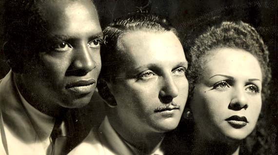 Trio de Ouro (al centro, Herivelto Martins)