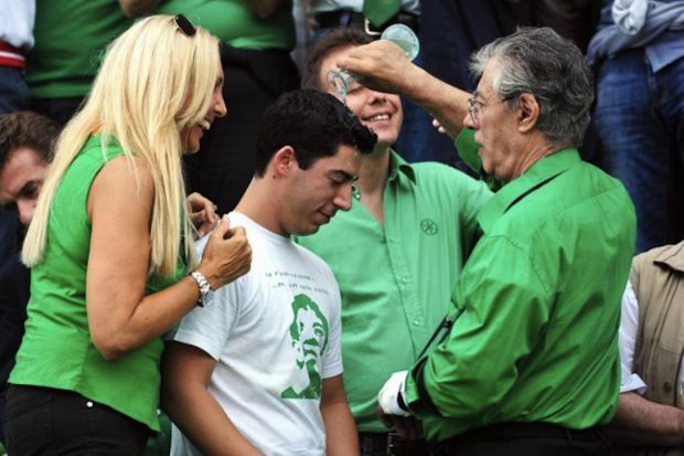 Il padre, il trota e l’acqua santa