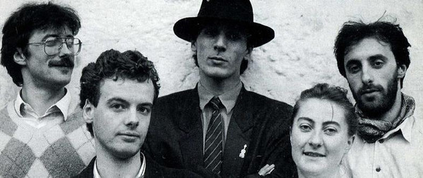 Li Troubaires de Coumboscuro nella formazione storica (con Clareto Arneodo).