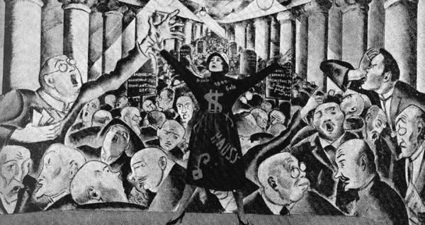 Trude Hesterberg in una locandina del Wilde Bühne 