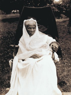 Harriet Tubman verso la fine della sua eroica vita.