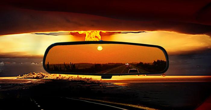 two suns in the sunset