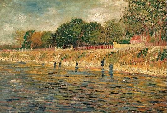 Vincent Van Gogh - Bords de Seine (1887)