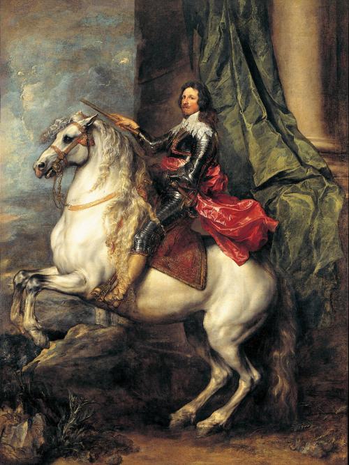 Il principe Tommaso Francesco di Savoia Carignano. Ritratto di Antoon van Dyck.