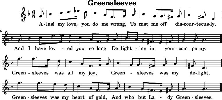 Greensleeves