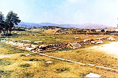 The ruins of Whang-Sung castle.