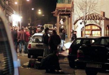 Ajaccio, 6 febbraio 1998: la scena dell'assassinio del prefetto Érignac.