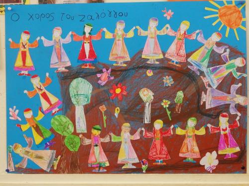 Xορός τοῦ Zαλόγγου